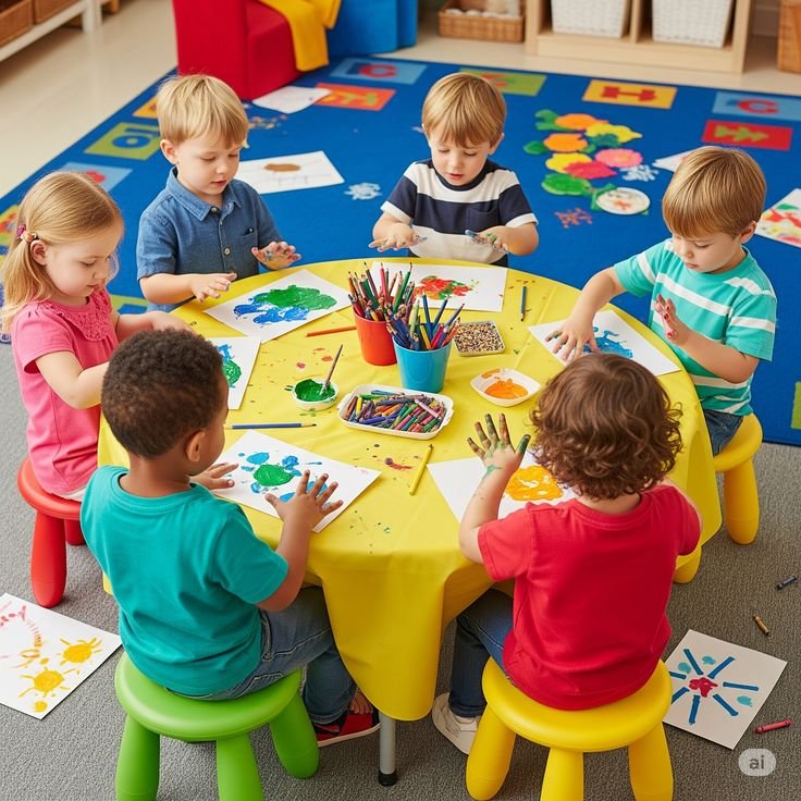 creative preschool art projects to boost fine motor skills and confidence